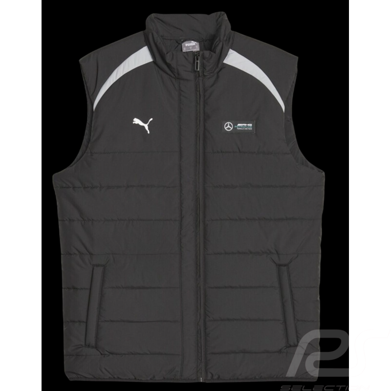 Mercedes AMG F1 Jacke Russel / Antonelli Puma Ärmellose Schwarz 701225508001 - Herren