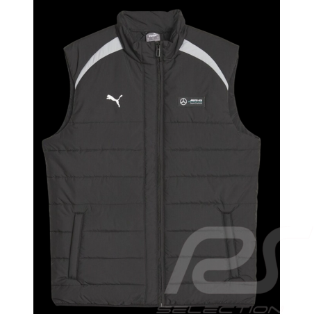 Veste Mercedes AMG F1 Russel / Antonelli Puma doudoune sans manches Noir 701225508001 - homme