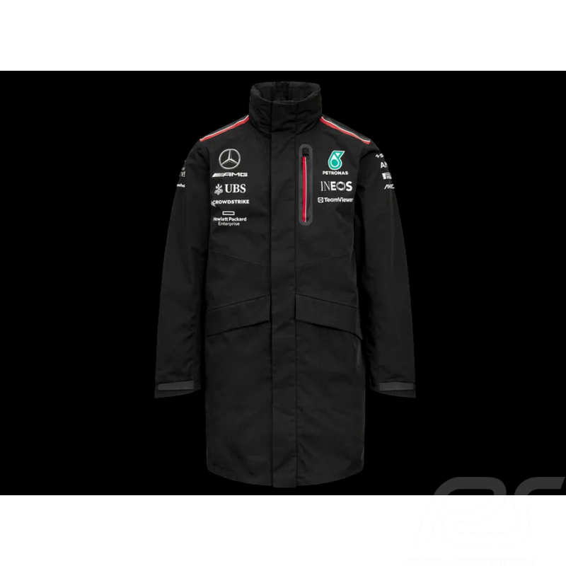 Mercedes-AMG PETRONAS F1 Jacke Parka Russell / Antonelli Full Zip Schwarz 701223427 001 - Herren