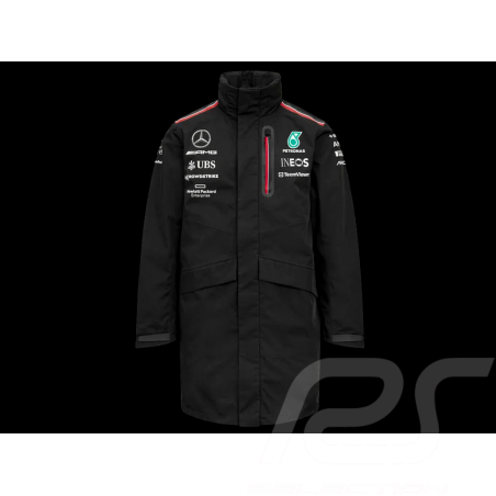 Mercedes-AMG PETRONAS F1 Jacke Parka Russell / Antonelli Full Zip Schwarz 701223427 001 - Herren