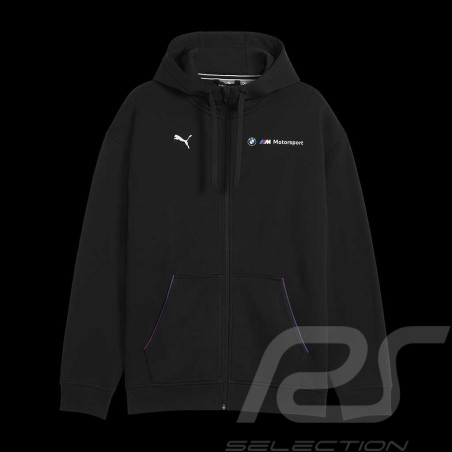 Veste BMW Motorsport Puma Hoodie à Capuche Noir 630629-01 - mixte