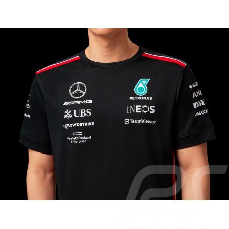 Mercedes-AMG T-shirt PETRONAS F1 Russel / Antonelli Puma Schwarz 701223428 001 - Herren