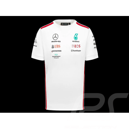 T-shirt Mercedes-AMG PETRONAS F1 Russel / Antonelli Puma Blanc 701223428 002 - Homme