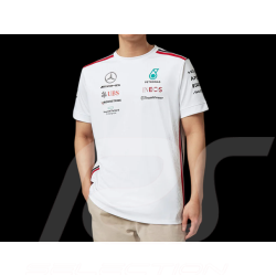 T-shirt Mercedes-AMG PETRONAS F1 Russel / Antonelli Puma Blanc 701223428 002 - Homme