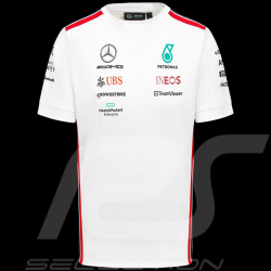 Mercedes-AMG T-shirt PETRONAS F1 Russel / Antonelli Puma Weiß 701223428 002 - Herren