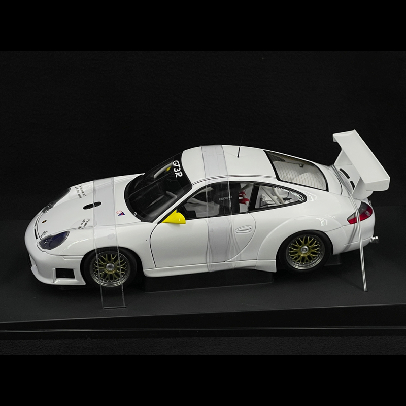 Porsche 911 GT3 R Type 996 1999 Glacier White 1/18 AutoArt 77821