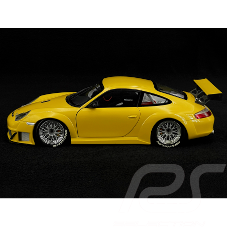 Porsche 911 GT3 RSR Type 996 ALMS 2004 Jaune Vitesse 1/18 Minichamps 100046401