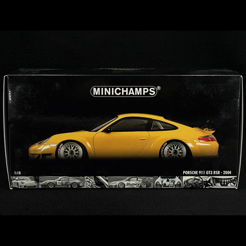 Porsche 911 GT3 RSR Type 996 ALMS 2004 Speed Yellow 1/18