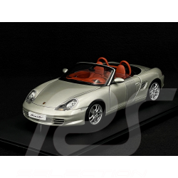 Porsche Boxster Type 986 2002 Arctic Silver 1/18 AutoArt 77872