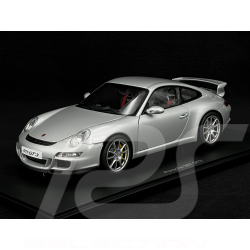 Porsche 911 GT3 Type 997 2007 Argent GT 1/18 AutoArt 77997