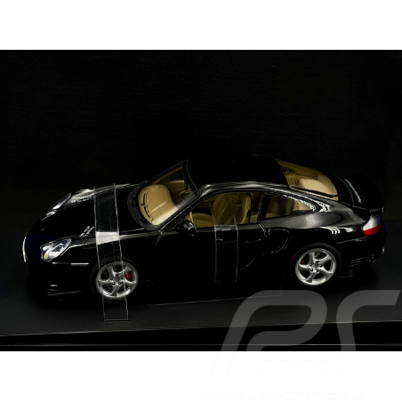 Porsche 911 Turbo Type 996 2000 Black 1/18 AutoArt 77833