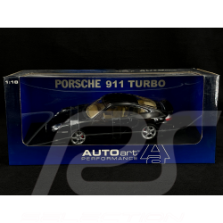 Porsche 911 Turbo Type 996 2000 Black 1/18 AutoArt 77833