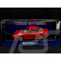 Porsche 911 Turbo Type 996 2000 Guards Red 1/18 AutoArt 77831