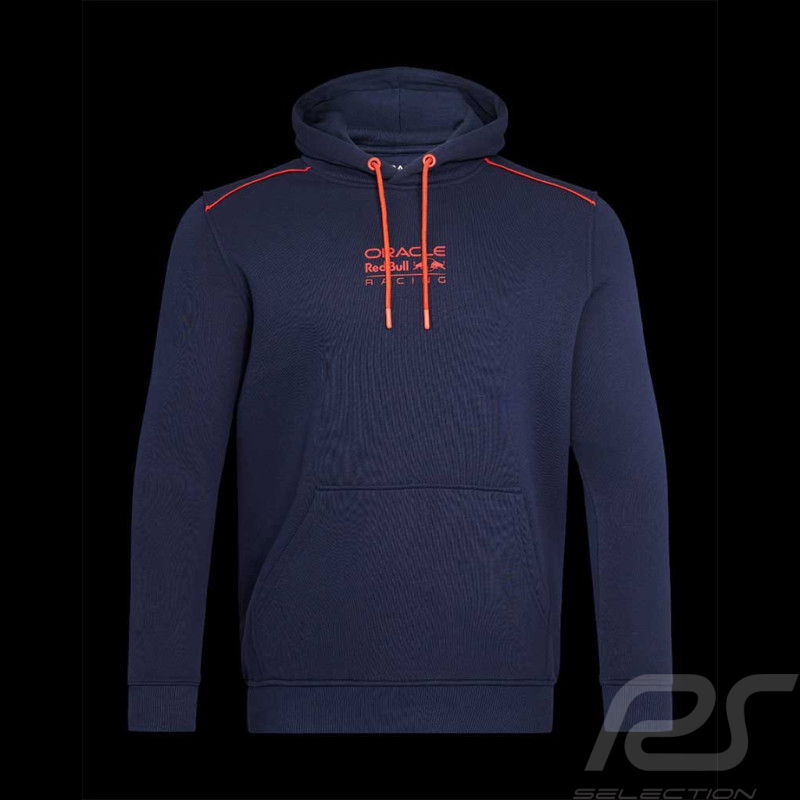 Red Bull Sweatshirt F1 Grand Prix Verstappen Perez Lightweight Nachtblau TU3138 - Unisex