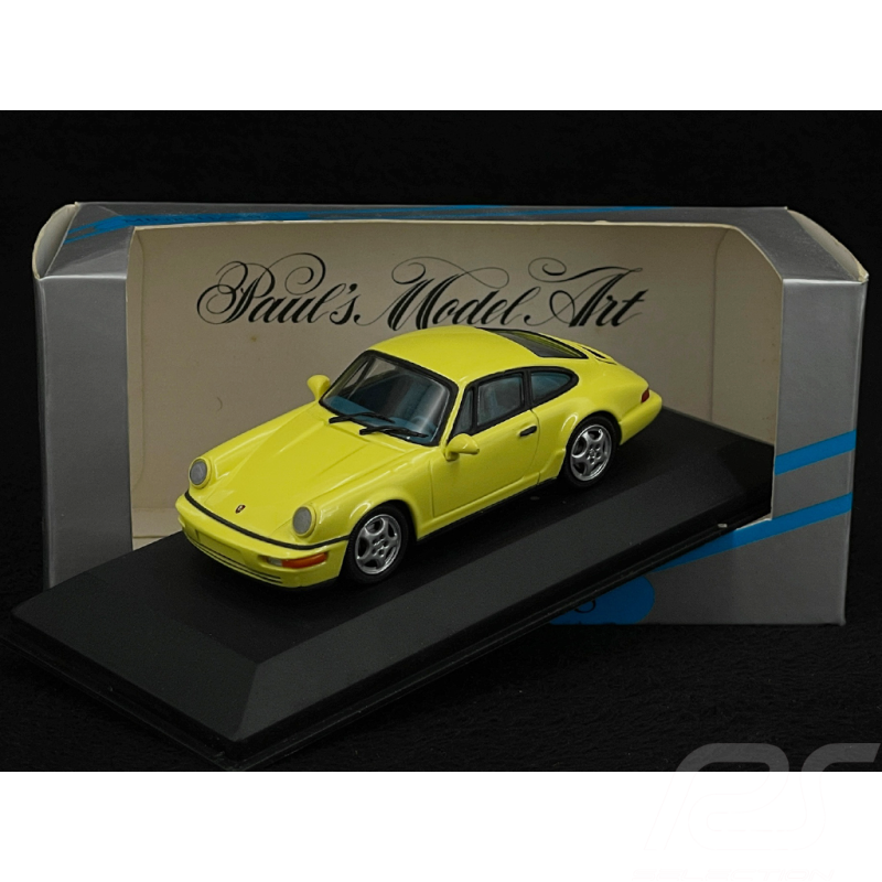 Porsche 911 type 964 Carrera 2 1992 gelb 1/43 Minichamps MIN062120