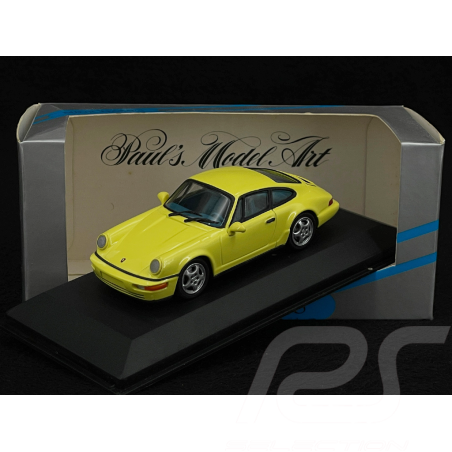 Porsche 911 type 964 Carrera 2 1992 gelb 1/43 Minichamps MIN062120