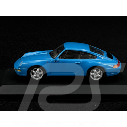 Porsche 911 Coupe Typ 993 1993 Tahoe Blau 1/43 Minichamps 430063008