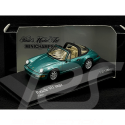 Porsche 911 Targa Typ 964 1990 Metallic Grün 1/43 Minichamps 400061361