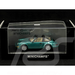 Porsche 911 Targa Typ 964 1990 Metallic Grün 1/43 Minichamps 400061361