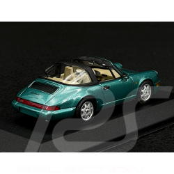 Porsche 911 Targa Typ 964 1990 Metallic Grün 1/43 Minichamps 400061361