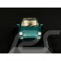 Porsche 911 Targa Typ 964 1990 Metallic Grün 1/43 Minichamps 400061361