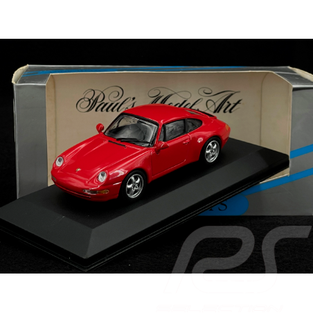 Porsche 911 typ 993 1993 Indischrot 1/43 Minichamps 430063007