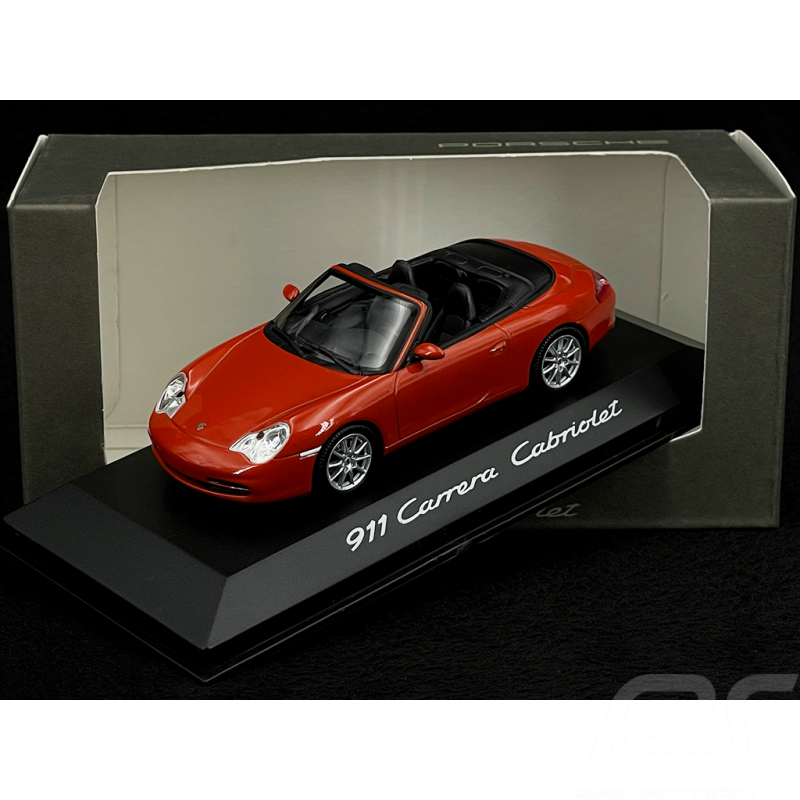 Porsche 911 typ 996 Carrera Cabriolet 2002 Orientrot 1/43 Minichamps WAP02008112
