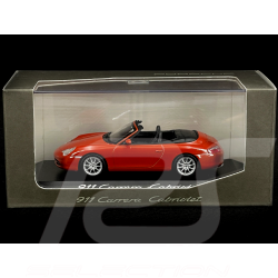 Porsche 911 typ 996 Carrera Cabriolet 2002 Orientrot 1/43 Minichamps WAP02008112
