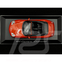 Porsche 911 type 996 Carrera Cabriolet 2002 rouge Orient 1/43 Minichamps WAP02008112