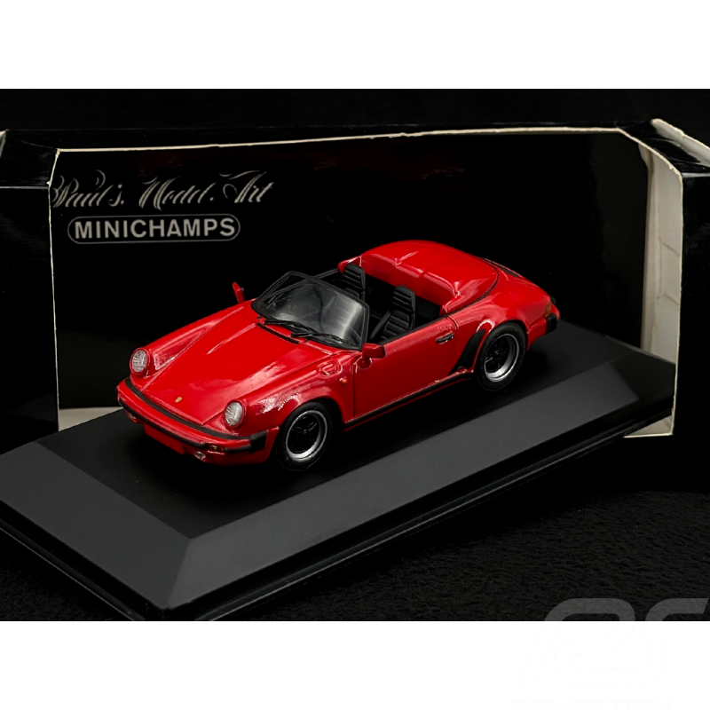 Porsche 911 Speedster 1988 Indischrot 1/43 Minichamps 430066130