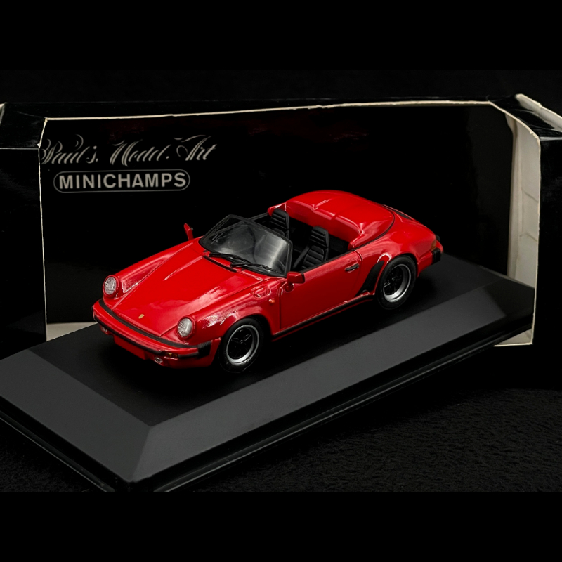 Porsche 911 Speedster 1988 Indian red 1/43 Minichamps 430066130