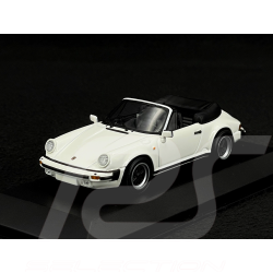 Porsche 911 SC Carrera Cabriolet 1983 Blanc 1/43 Minichamps 430062030