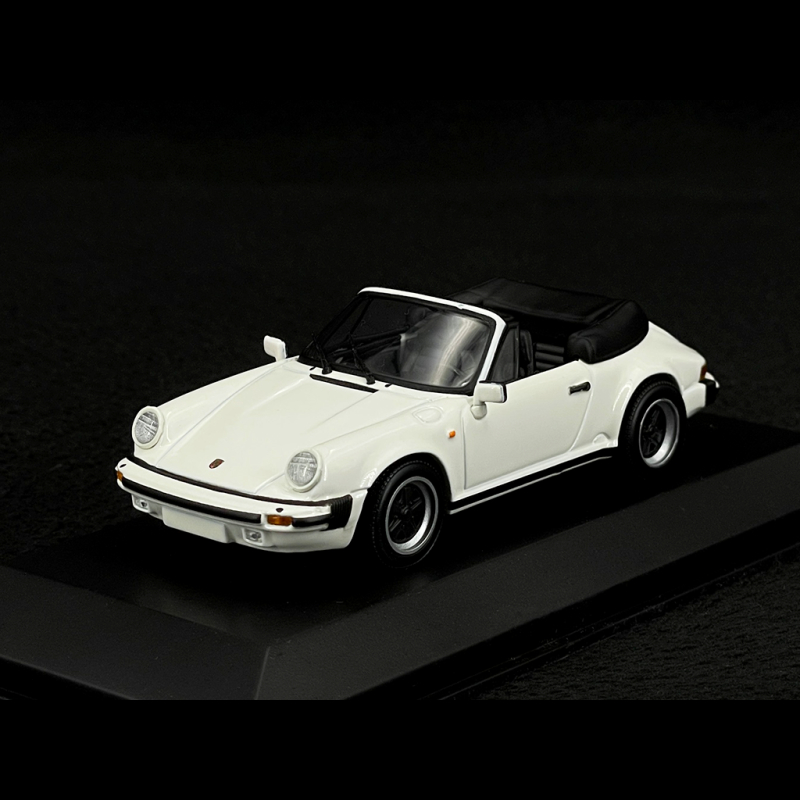 Porsche 911 SC Carrera Cabriolet 1983 White 1/43 Minichamps 430062030