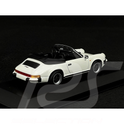 Porsche 911 SC Carrera Cabriolet 1983 Blanc 1/43 Minichamps 430062030