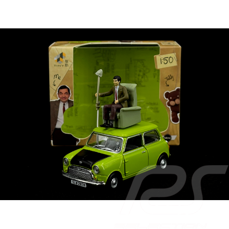 Mini Cooper Mr. Bean 1977 Austin Lemon Green 1/50 Toyeast ATBS027