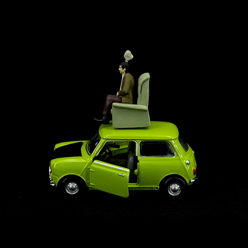 Mini Cooper Mr. Bean 1977 Austin Lemon Green 1/50 Toyeast ATBS027
