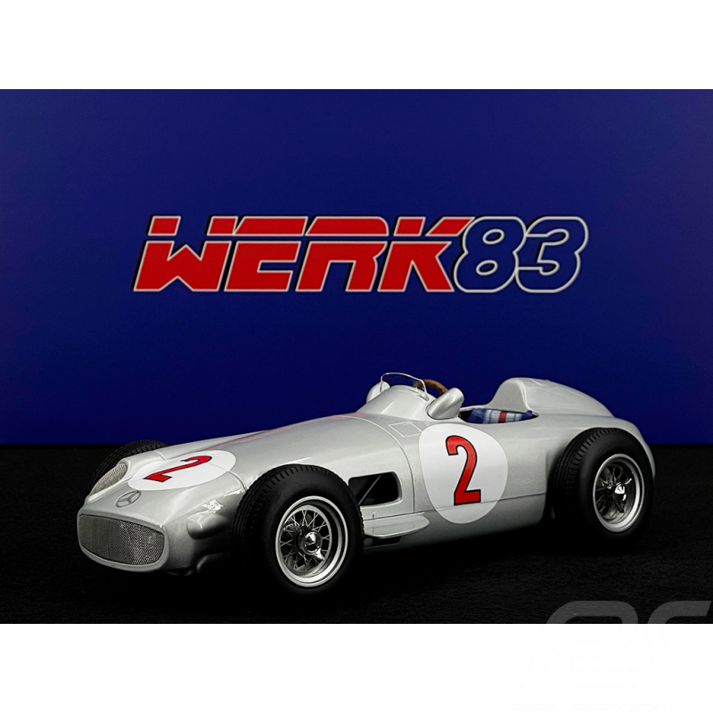 Juan Manuel Fangio Mercedes-Benz W196 n° 2 GP Monaco 1955 F1 1/18 Werk83 W1801806