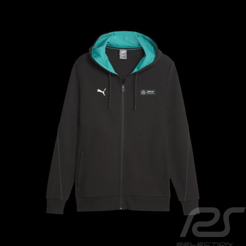 Veste Mercedes Pas Cher F1 Russell / Antonelli Zip Noir 701225480 001- Homme