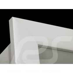 Set de 2 vitrines murales pour 16 à 100 miniatures Porsche à l'échelle 1/43 1/24 1/18 - Blanc