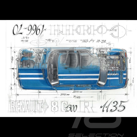 Renault 8 R8 Gordini 1966,...