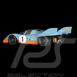 Maquette Porsche 917K n° 1 Gulf 1/8 Bleu / Orange Pocher HK118