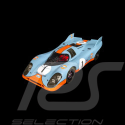 Maquette Porsche 917K n° 1 Gulf 1/8 Bleu / Orange Pocher HK118