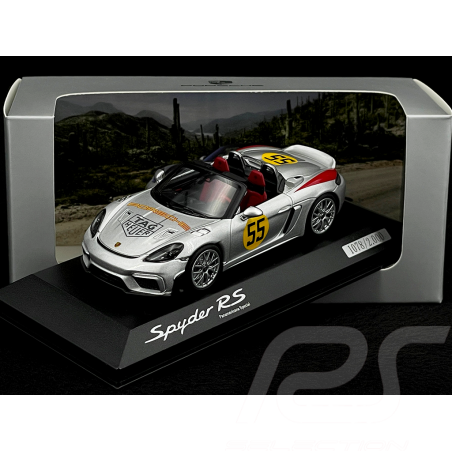 Porsche 718 Spyder RS Type 982 Panamericana n° 55 2023 Argent 1/43 Spark WAP0202160SSPY