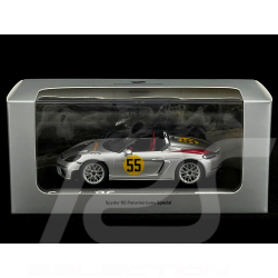 Porsche 718 Spyder RS Type 982 Panamericana n° 55 2023 Argent 1/43 Spark WAP0202160SSPY