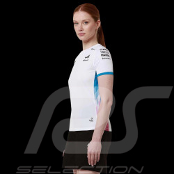 Alpine T-shirt F1 Team BWT Gasly Doohan Adoliw Jersey White / Blue / Pink Kappa 381X8VW-A02 - Women