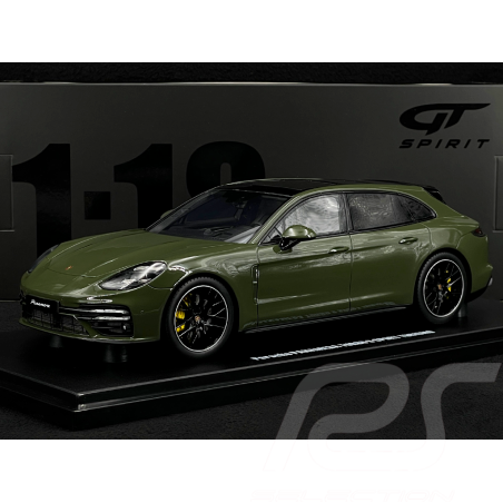 Porsche Panamera Turbo S Sport Turismo 2021 Nato Olive Green 1/18 GT Spirit GT447