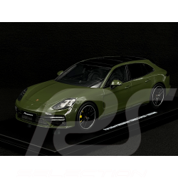 Porsche Panamera Turbo S Sport Turismo 2021 Nato Olive Green 1/18 GT Spirit GT447