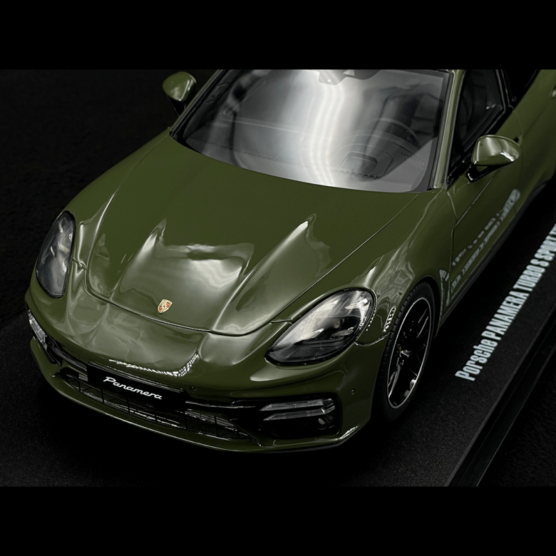 Porsche Panamera Turbo S Sport Turismo 2021 – GT Spirit 1/18, Vert, Résine, GT447