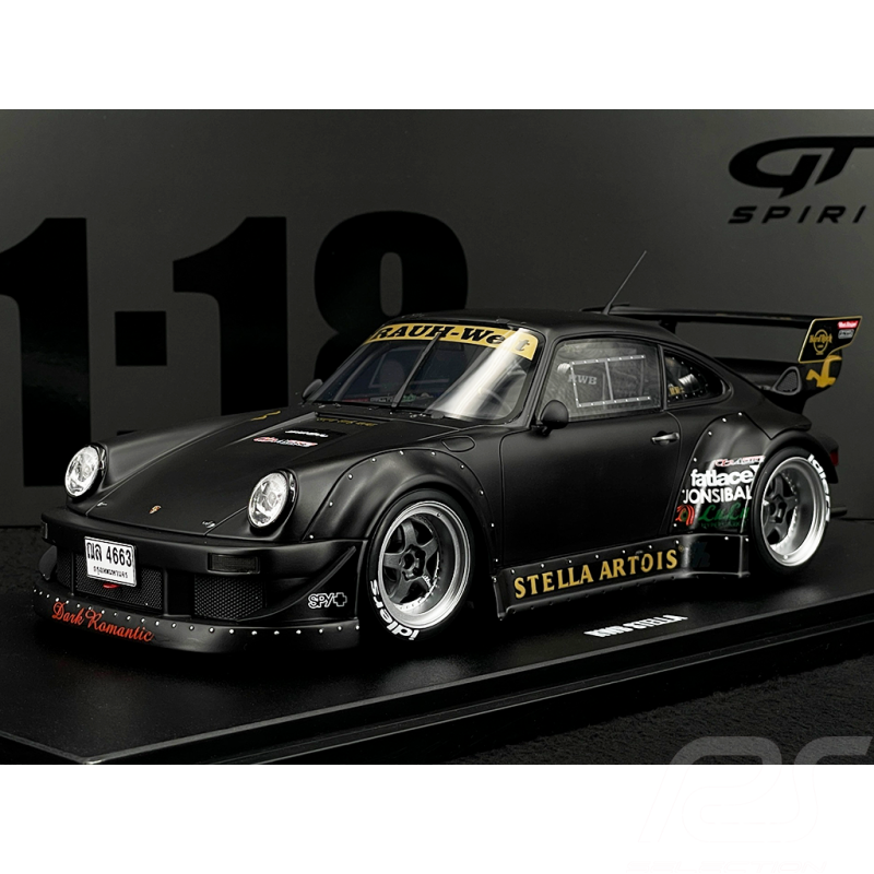 Porsche 911 Type 930 RWB Stella Artois 2010 Noir 1/18 GT Spirit GT918