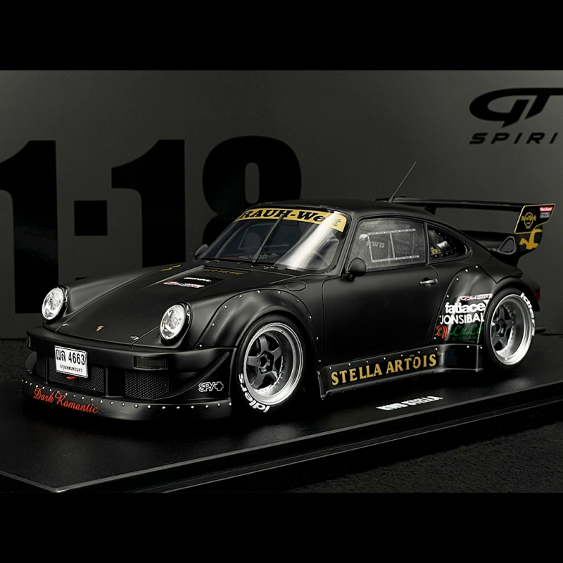 Porsche 911 Type 930 RWB Stella Artois 2010 Schwarz 1/18 GT Spirit